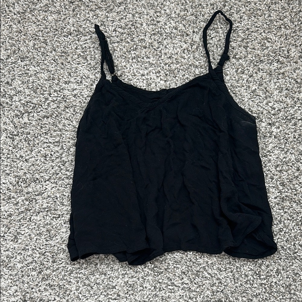 Black Women's Camisole Top
